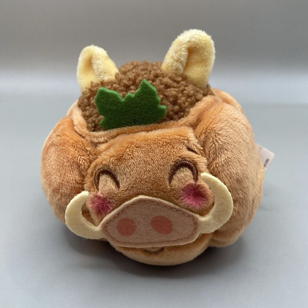 Disney Munchlings Single Serve Series 1 Pumbaa Pumpkin Sage Scented Plush Toy